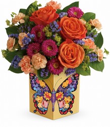Teleflora's Gorgeous Gratitude Bouquet from Swindler and Sons Florists in Wilmington, OH